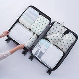 8 PCS Packing Cubes